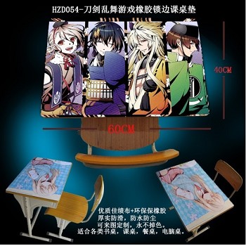 Touken Ranbu Online Rubber table mat