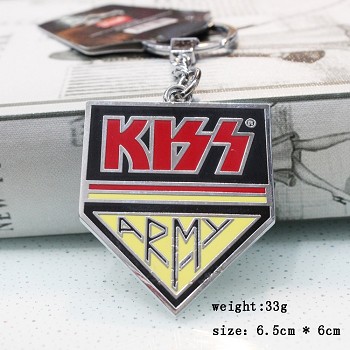 Kiss key chain