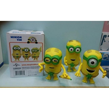 Despicable Me sound active figures set(3pcs a set)