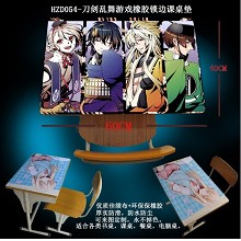 Touken Ranbu Online Rubber table mat