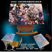 Touken Ranbu Online Rubber table mat