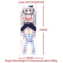 The sexy anime single side pillow 50*150