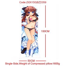 The sexy anime single side pillow 50*150