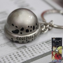 One Piece Law hat key chain