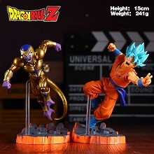 Dragon ball Son Goku Frieza anime figures st(2pcs a set)