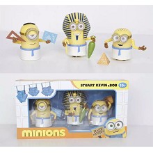 Despicable Me anime figures set(3pcs a set)