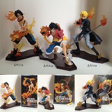 One Piece figures set(3pcs a set)