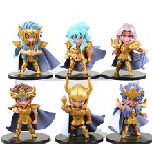 Saint Seiya figures set(6pcs a set)
