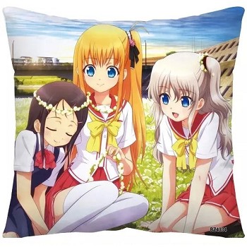 Charlotte two-sided pillow