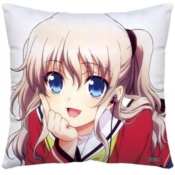 Charlotte two-sided pillow