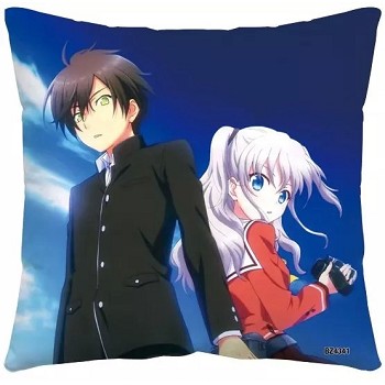 Charlotte two-sided pillow