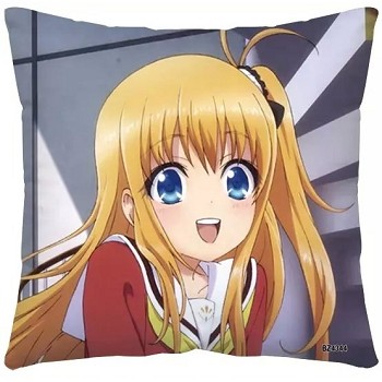 Charlotte two-sided pillow