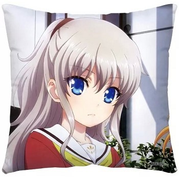 Charlotte two-sided pillow