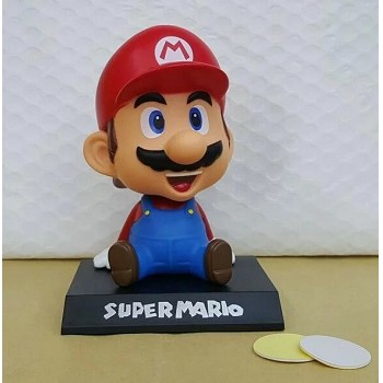 Super Mario shake head action figure