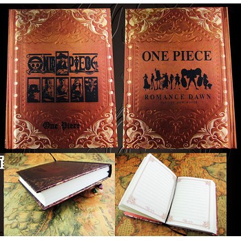 One Piece hard cover notebook(120pages)