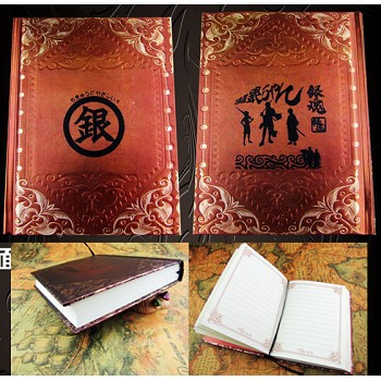 Gintama hard cover notebook(120pages)