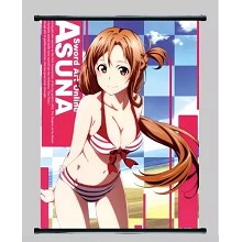 Sword Art Online anime wall scroll