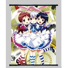 Rabbit House anime wall scroll