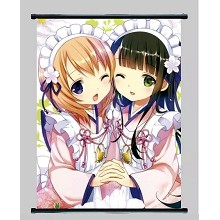 Rabbit House anime wall scroll