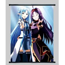 Sword Art Online anime wall scroll