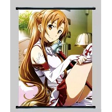 Sword Art Online anime wall scroll