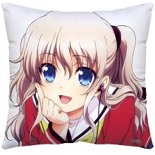 Charlotte two-sided pillow