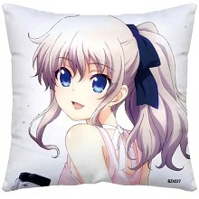 Charlotte two-sided pillow