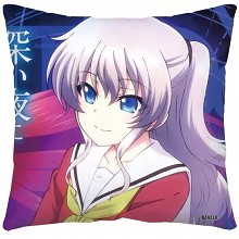 Charlotte two-sided pillow