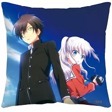 Charlotte two-sided pillow