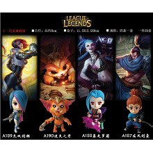 League of Legends figures set(4pcs a set)