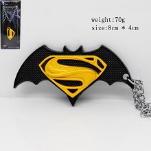 Batman VS Superman necklace