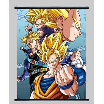 Dragon Ball anime wall scroll