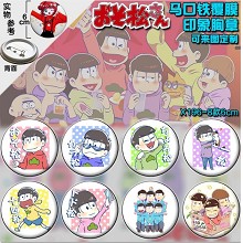 The anime brooch pins(8pcs a set)