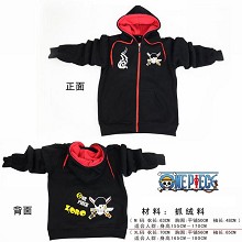 One Piece zoro thick long sleeve cotton hoodie