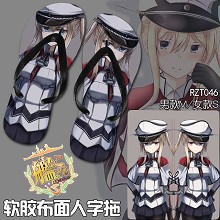 Collection anime slippers shoes a pair