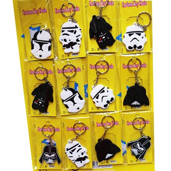 Star Wars key chains set(12pcs a set)