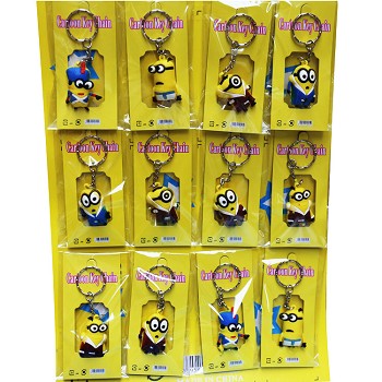 Despicbale Me key chains set(12pcs a set)