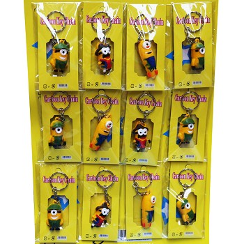 Despicbale Me key chains set(12pcs a set)