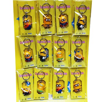 Despicbale Me key chains set(12pcs a set)