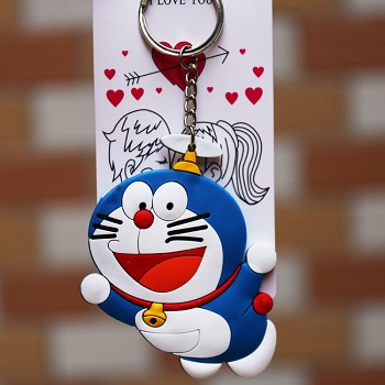 Doraemon two-sided key chain