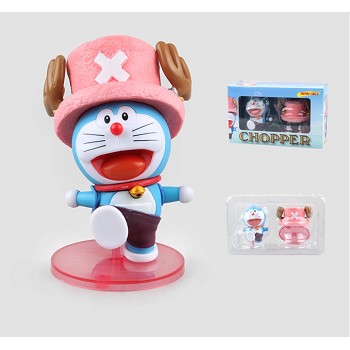 Doraemon cos Chopper figure