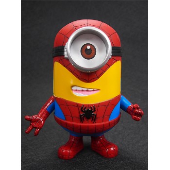 Despicbale Me cos Spirder man figure