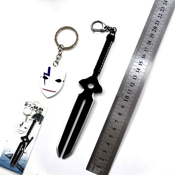 DARKER THAN BLACK key chains set