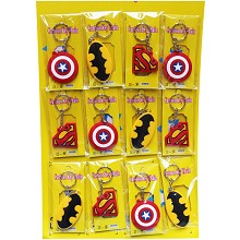 The Avengers key chains set(12pcs a set)