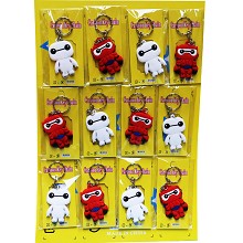 Baymax key chains set(12pcs a set)