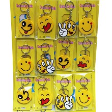 The anime key chains set(12pcs a set)