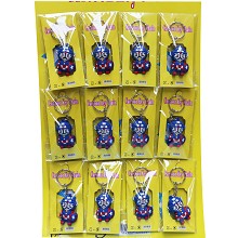 Doraemon key chains set(12pcs a set)