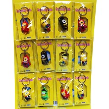 Despicbale Me key chains set(12pcs a set)