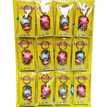 One Piece Chopper anime key chains set(12pcs a set)