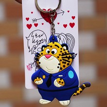 Zootopia anime two-sided key chain